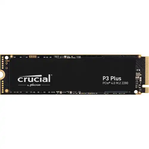 Crucial P3 Plus 500GB M.2 2280 NVMe PCIe Gen4x4 SSD